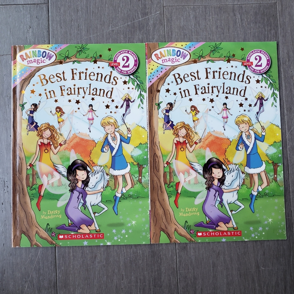 Scholastic Rainbow Magic Best Friends in Fairyland Book